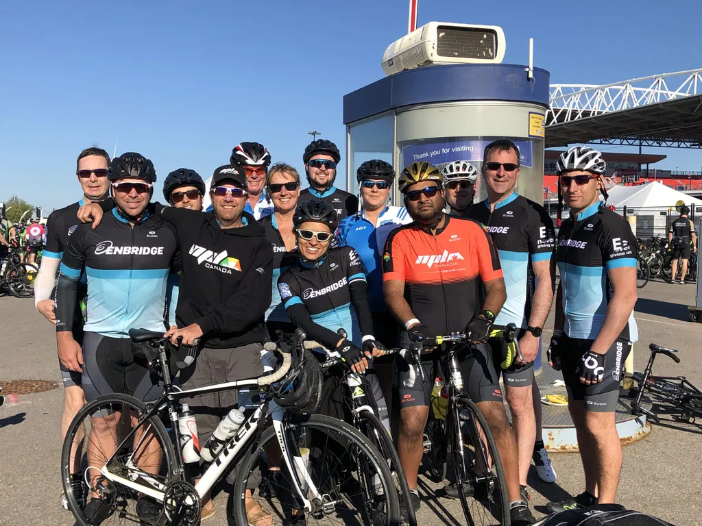 NPL Canada participation in Ride to Conquer Cancer